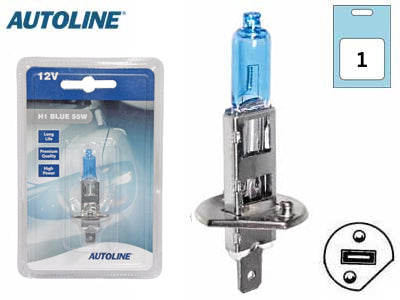 POLTTIMO AUTOLINE 12V 55W SININEN BLISTER
