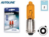 POLTTIMO AUTOLINE 12V 21W BAY9S KELT 2 KPL/BLISTER