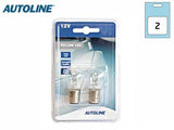 POLTTIMOPARI AUTOLINE 12V 21/5W  BLISTER