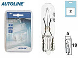 POLTTIMOPARI AUTOLINE 12V 1,2W LASI,  BLISTER