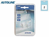 POLTTIMOPARI AUTOLINE 12V 1,2W LASI,  BLISTER