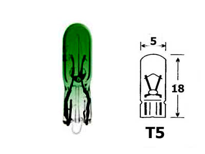 POLTTIMO 12V 1,2W VIHREÄ