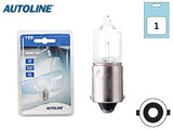 POLTTIMO AUTOLINE 12V 20W BA9S MINIHALOGEN   BLISTER