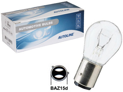 POLTTIMO AUTOLINE 12V 21/4W BAZ15D
