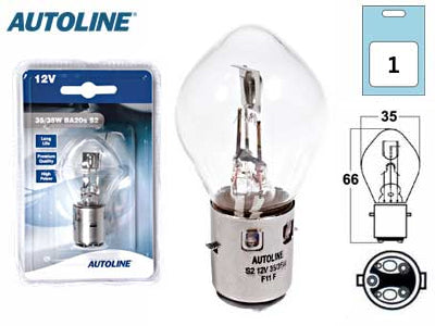 POLTTIMO 12V 35/35W BA20D