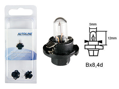 POLTTIMOPARI 12V 1,2W BX8,4D BLISTER