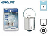 POLTTIMOPARI AUTOLINE 12V 10W R10W BA15S BLISTER