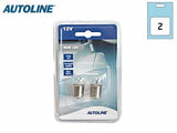 POLTTIMOPARI AUTOLINE 12V 5W R5W BA15S BLISTER
