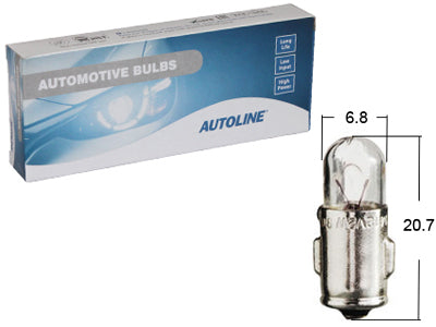 POLTTIMO AUTOLINE 12V 2W T6.5 BA7S
