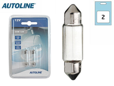 POLTTIMOPARI AUTOLINE 12V 5W BLISTER