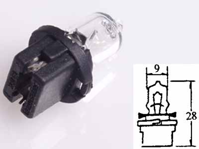 MINIHALOGEN 12V 5W B10D