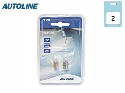 POLTTIMOPARI AUTOLINE 12V 2W BLISTER