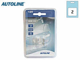 POLTTIMOPARI AUTOLINE 12V 5W T10 BLISTER