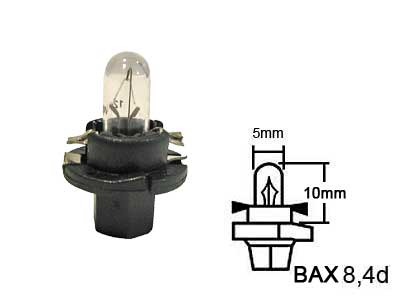 POLTTIMO 12V 1.2W BAX 8.4D