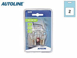 POLTTIMOPARI AUTOLINE 24V 21/5W BLISTER