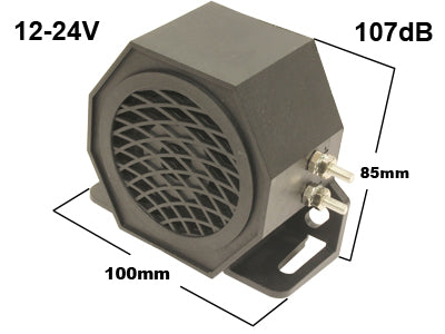 PERUUTUSHÄL. 107DB 12/24V