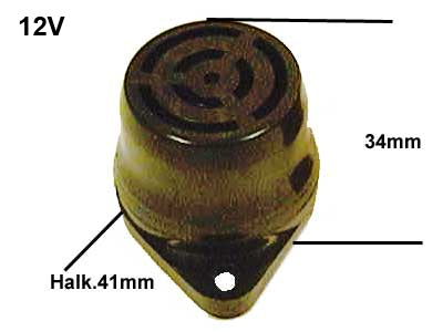 HÄLYTYSSUMMERI 12V MINI