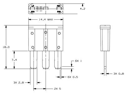 SULAKEBLISTER MICRO3 10A 5-KPL