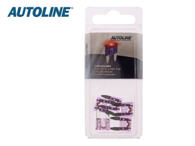 SULAKEBLISTER LED MINI GM 3A 5-KPL