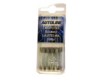 SULAKELAJITELMA LASI 6 X 32MM 10-KPL