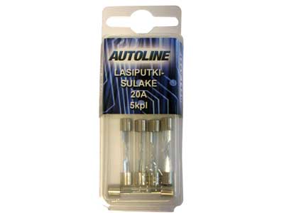 SULAKEBLISTER LASI 20A  5-KPL 6X32MM