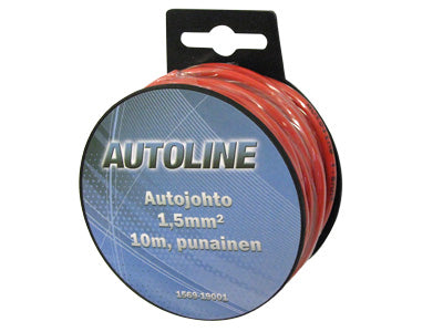 JOHTO 1,5MM2 PUNAINEN 10M