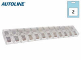 LATTALIITINRIMA 12-OSAINEN 6,3MM UROS 2KPL
