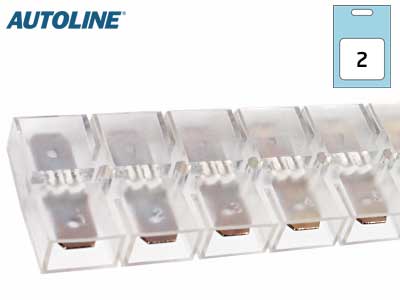 LATTALIITINRIMA 12-OSAINEN 6,3MM UROS 2KPL