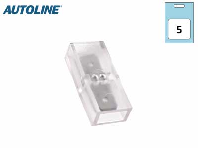 LATTALIITIN 6,3MM UROS JATKOKAPPALE 5KPL/BLISTER