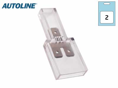LATTALIITIN 2KPL 6,3MM UROS Y-JATKOKAPPALE /BLISTER