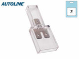 LATTALIITIN 2KPL 6,3MM UROS Y-JATKOKAPPALE /BLISTER