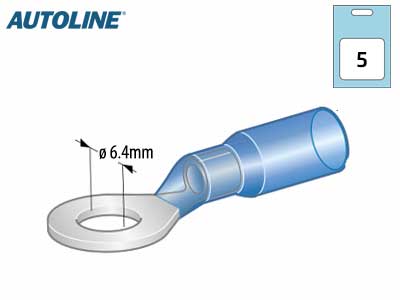 KUTISTELENKKI AUTOLINE SIN M6 5KPL