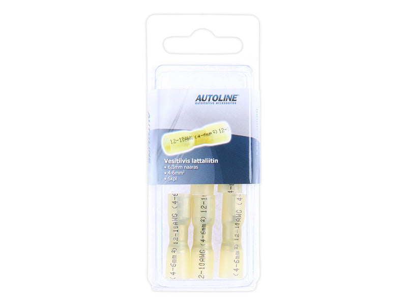 KUTISTELIITIN AUTOLINE KELT. 6,3 NAARAS 5KPL