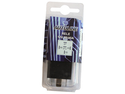 RELE 12V 30/40A 5-N. 87A BLISTER