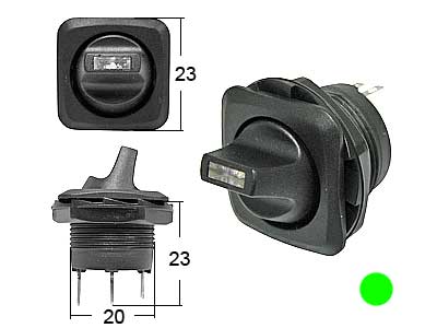 VIPUKYTK.PYÖR.0-1 LED VIH #
