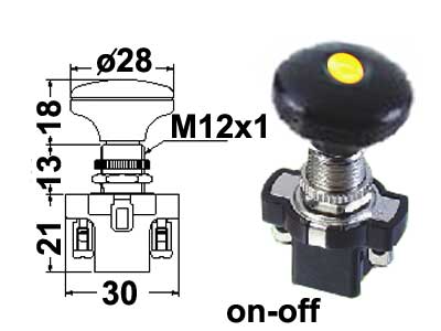 VETOKATK 28MM 0-1 LED KEL #