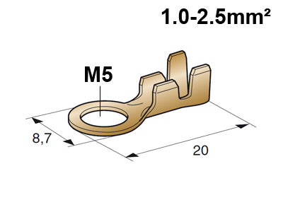 KAAPELIKENKÄ M5 1-2,5MM2