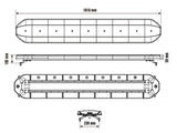 OPTIBEAM DARK PHANTOM 1800MM LED-MAJAKKAPANEELI 10-30V