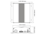 SDA100W SIREN, AMPLIFIER & HANDHELD MIC SET, SURFACE MOUNT, 12-2