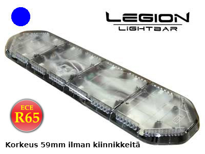 LED-MAJAKKAPANEELI 12V SININEN 1245MM 12V ECE R65 CLASS 2 FULL