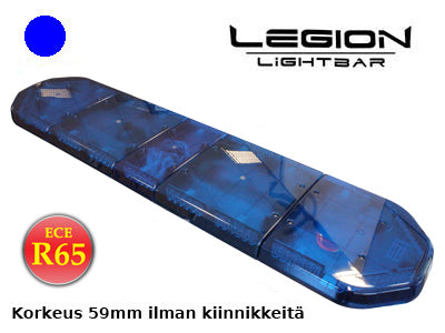 LED-MAJAKKAPANEELI 12V SININEN 1245MM 12V ECE R65 CLASS 2 FULL