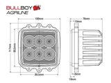 BULLBOY AGRILINE 60W VALTRA NELIÖ