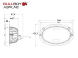BULLBOY AGRILINE 45W OVAALI MF