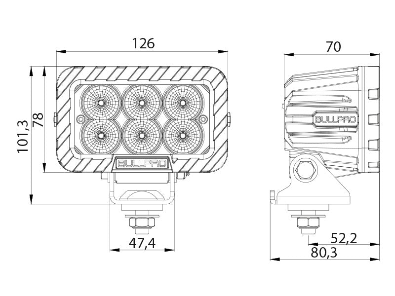 OCEAN VISION 60W SEARCH 4000K 9-48V