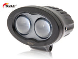 LED TRUKKIVALO PUN PISTE 9-110V 6W #