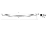 BULLPRO # TYÖVALOTANKO 400W 1073MM KAAREVA