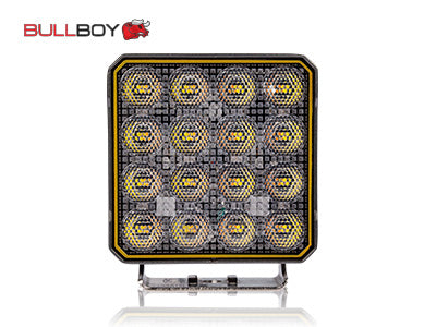 BULLBOY LED TYÖVALO/VAROITUSVILKKU 90W 10-30V #