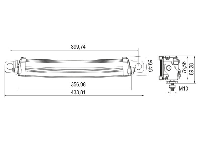 OCEAN VISION TYÖVALOTANKO 120W 358MM KAAREVA