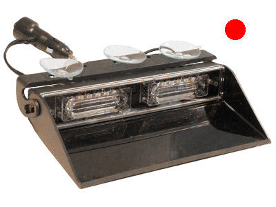 AXIXTECH PUNAINEN LED TUULILASIMAJAKKA  12V