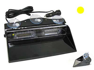 AXIXTECH KELTAINEN LED TUULILASIMAJAKKA  12V